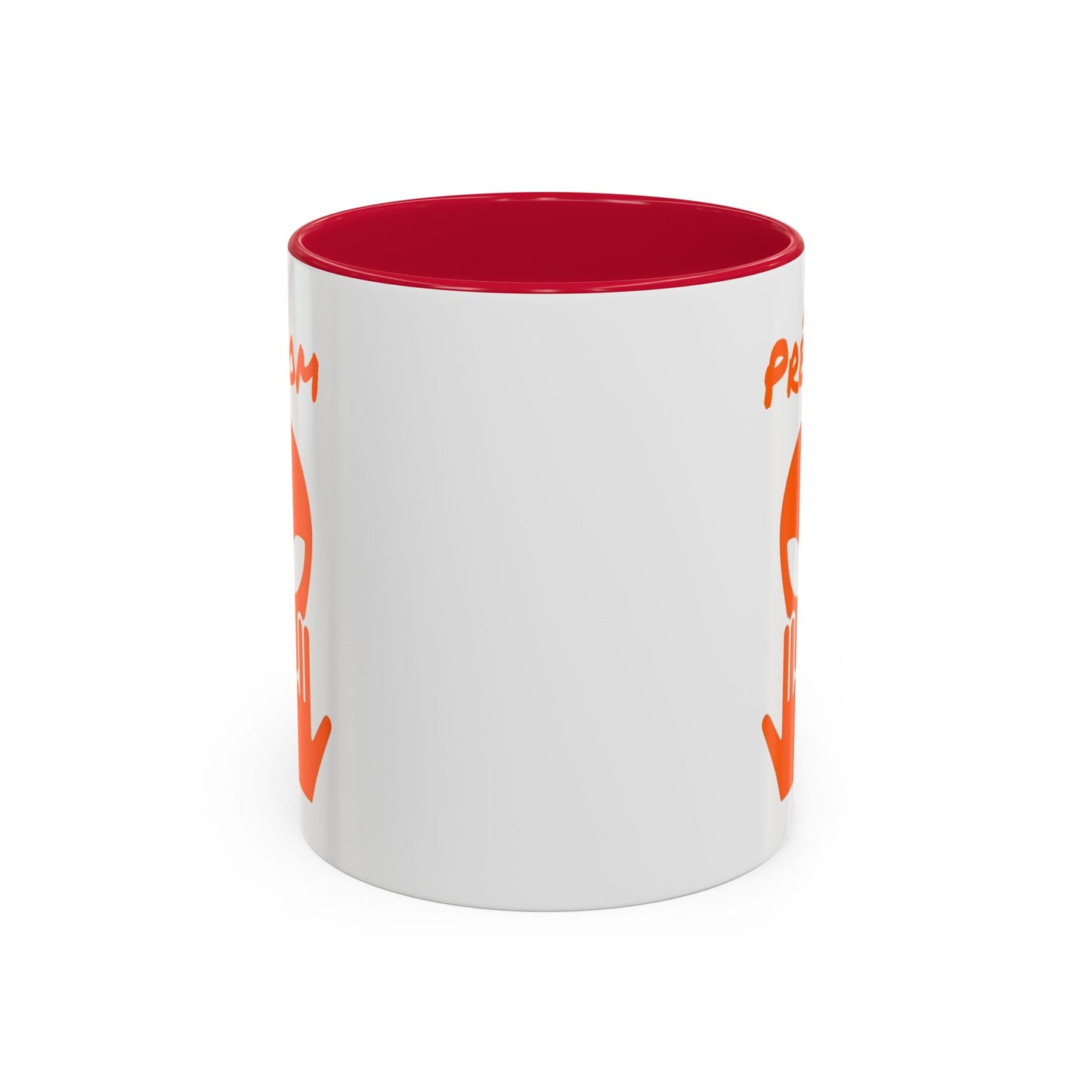 Mug Alien Personnalisé avec Prénom Tasse Humour Orange OVNI Signe Jul Cadeau Drôle et Original  Noir Bleu Rouge