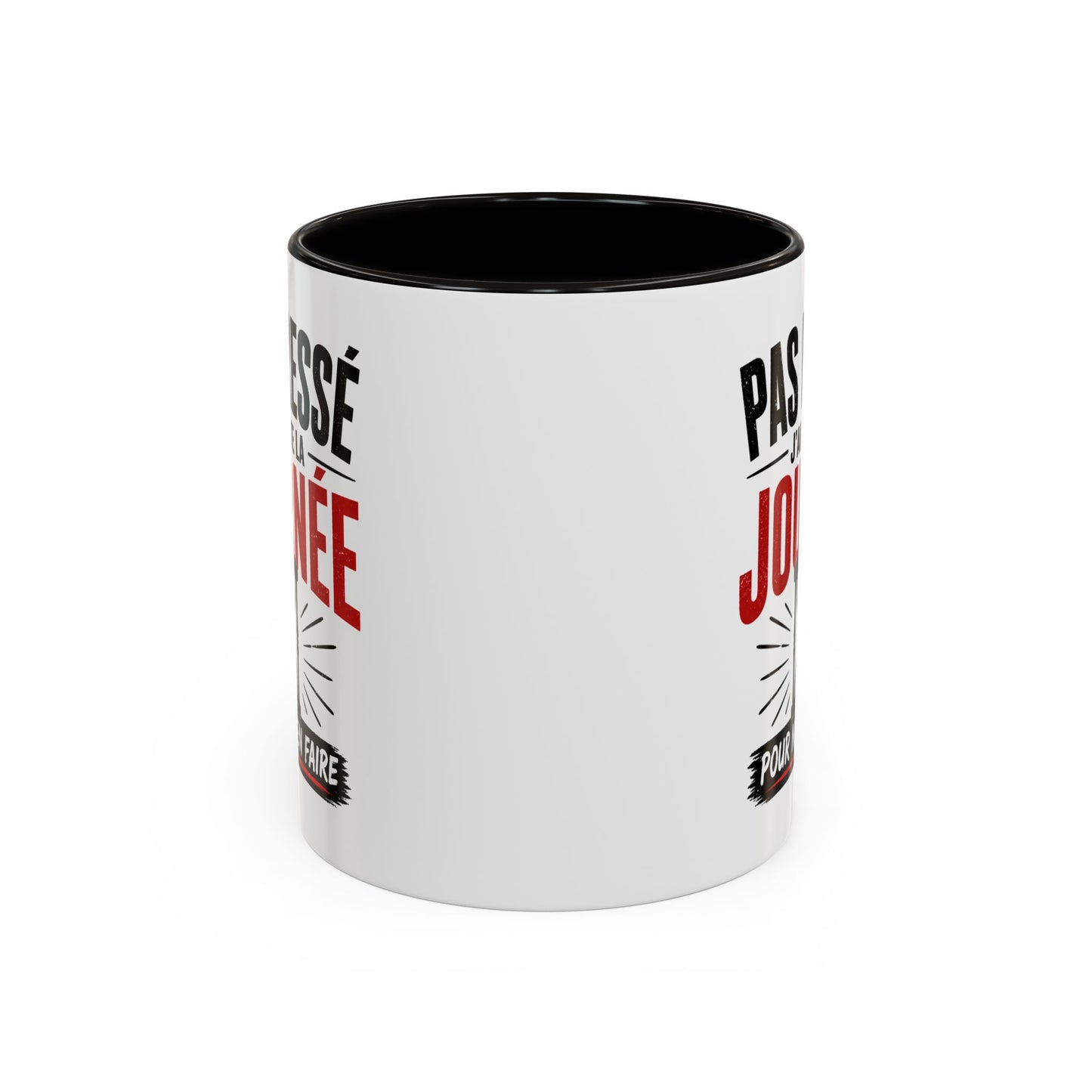 Mug Retraité Humour – Pas Pressé J’ai Toute la Journée – Cadeau Drôle Retraite Homme Femme 325ml