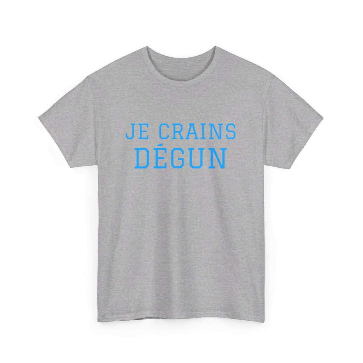 Tee-shirt Humour "Je crains dégun" pour Homme et Femme