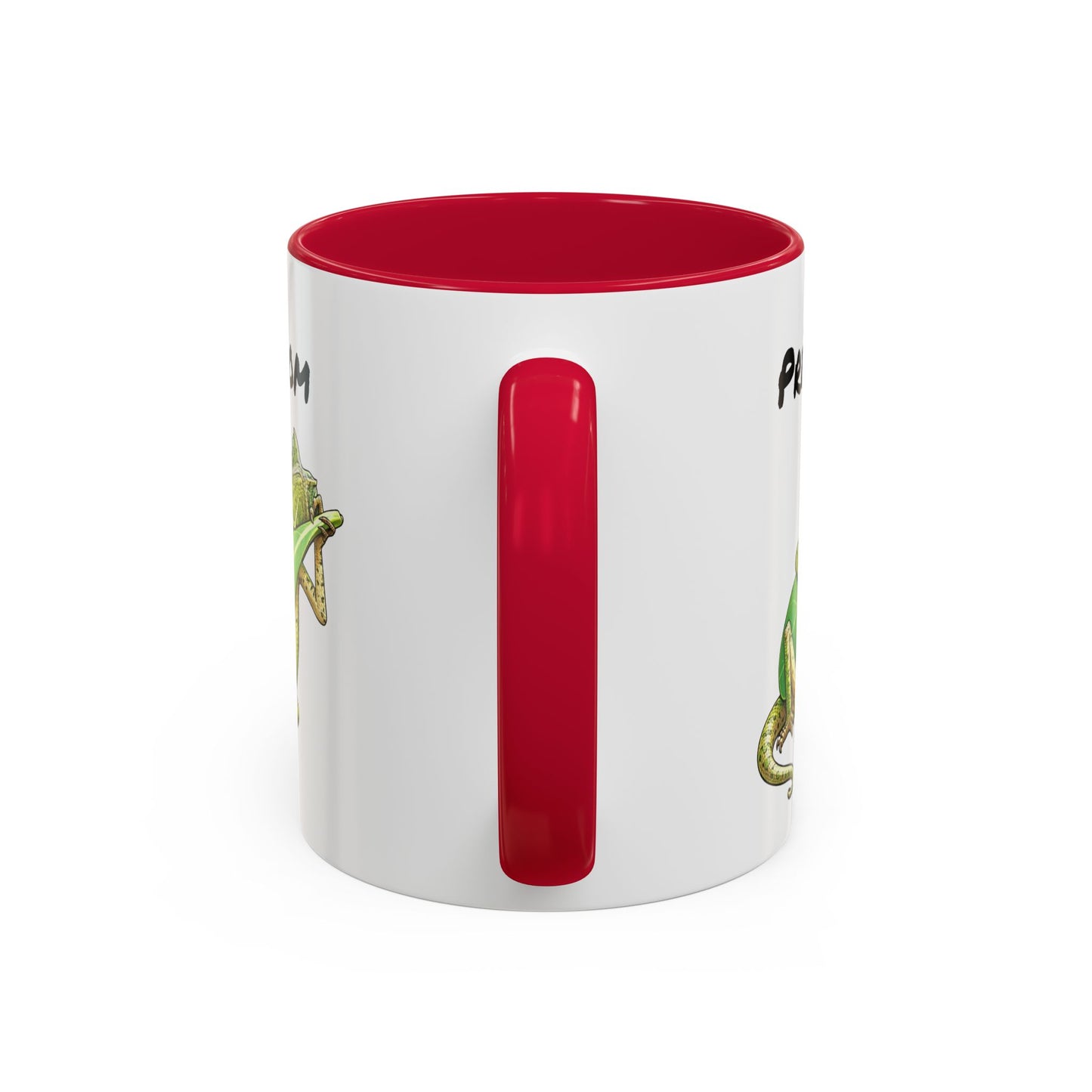 Tasse Iguane Guitare Personnalisable 325ml – Mug Céramique Animal Musicien Tropical Prénom Cadeau Original