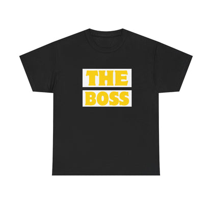 T shirt "The Boss"  idée cadeau  Pour Homme Tee shirt
