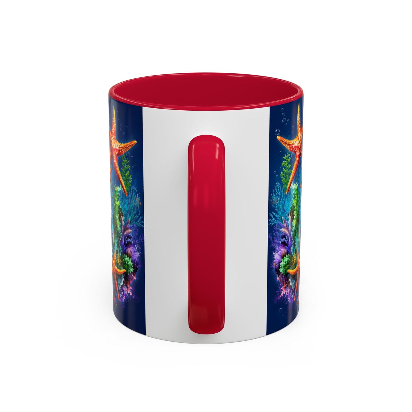 Tasse Tortue Marine Océan Tropical – Mug Fonds Marins Colorés et Poissons Exotiques – Cadeau Mer 325ml