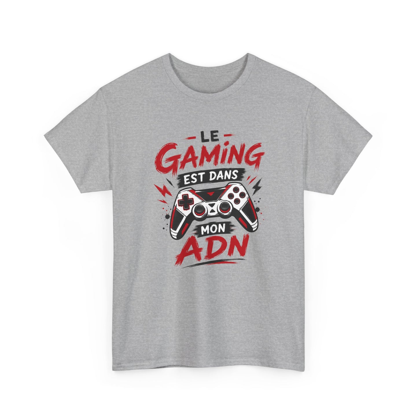 Tee-Shirt Gaming Homme et Femme – Gamer Manette Jeu Vidéo Console PC – Cadeau Original pour Passionné de Jeux Vidéo Geek