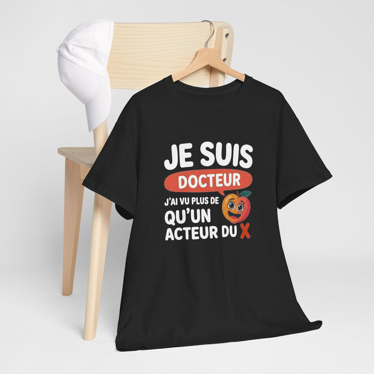 Tee Shirt Docteur Homme – Humour Médecin – Cadeau Original pour Docteur