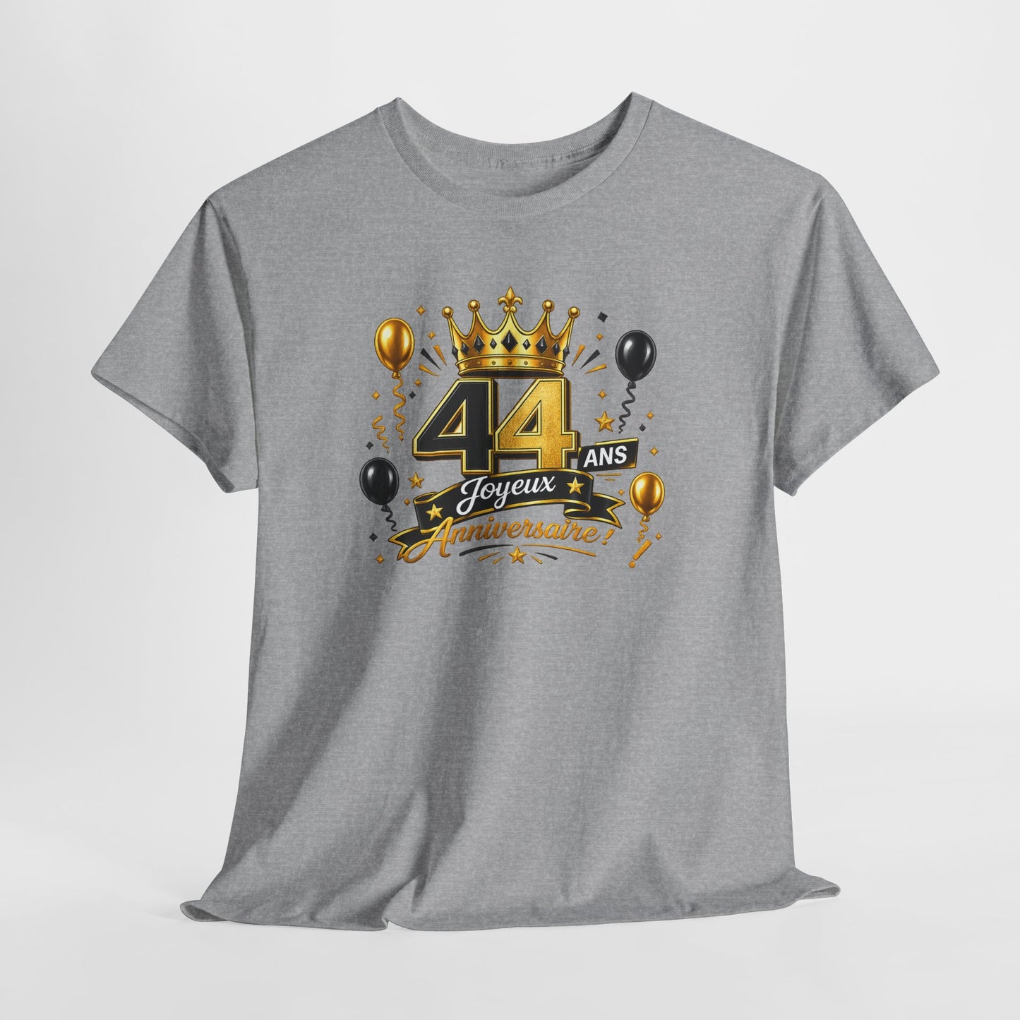 Tee Shirt Anniversaire 44 Ans Homme et Femme – Joyeux Anniversaire – Cadeau 44 Ans