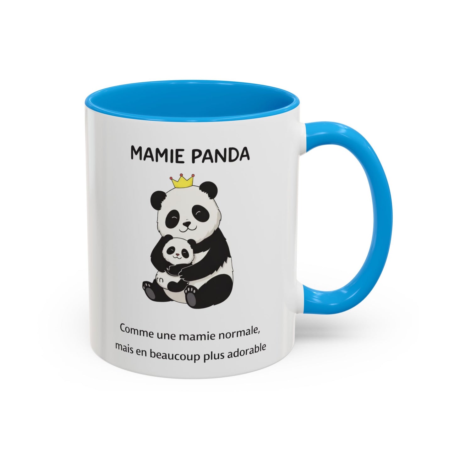 Tasse Mamie Panda 325ml – Mug Céramique Cadeau Grand-Mère Animal Mignon Famille Idée Originale