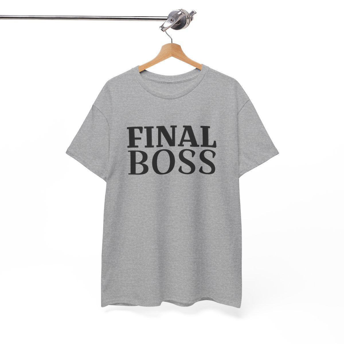 Tee Shirt "Final Boss" Humour - Pour Homme et Femme