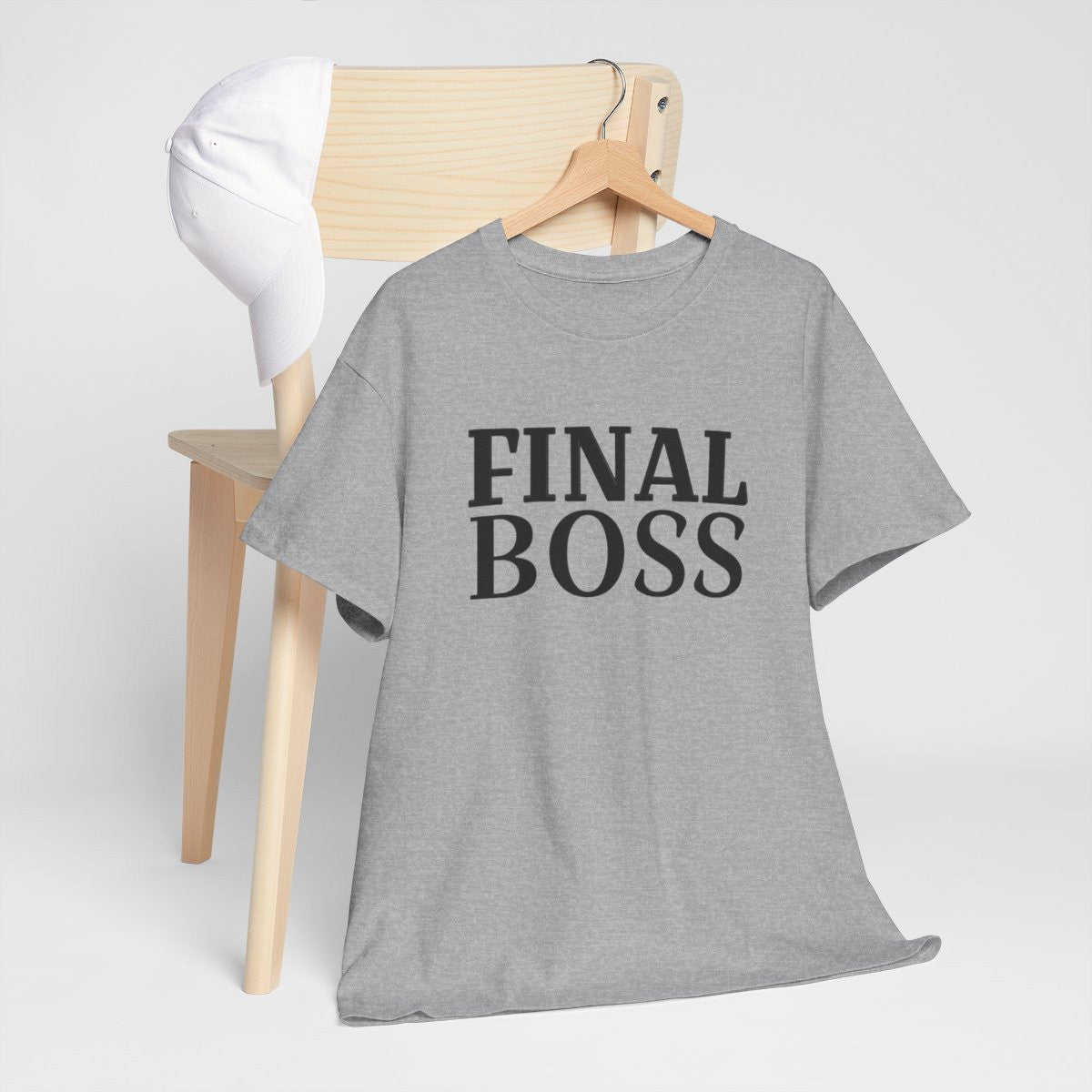 Tee Shirt "Final Boss" Humour - Pour Homme et Femme