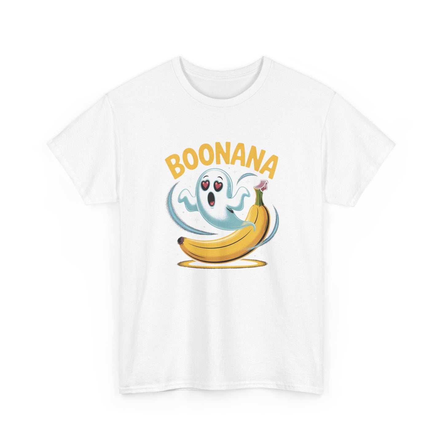Tee Shirt Boonana Fantôme Banane – T-shirt Halloween Drôle – Humour Fantôme Banane