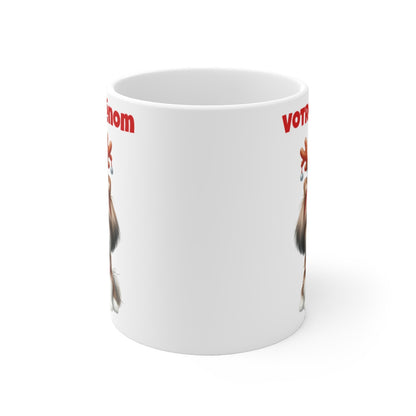 Mug Personnalisable de Noël avec Shih Tzu – idée cadeau pour enfants et adultes