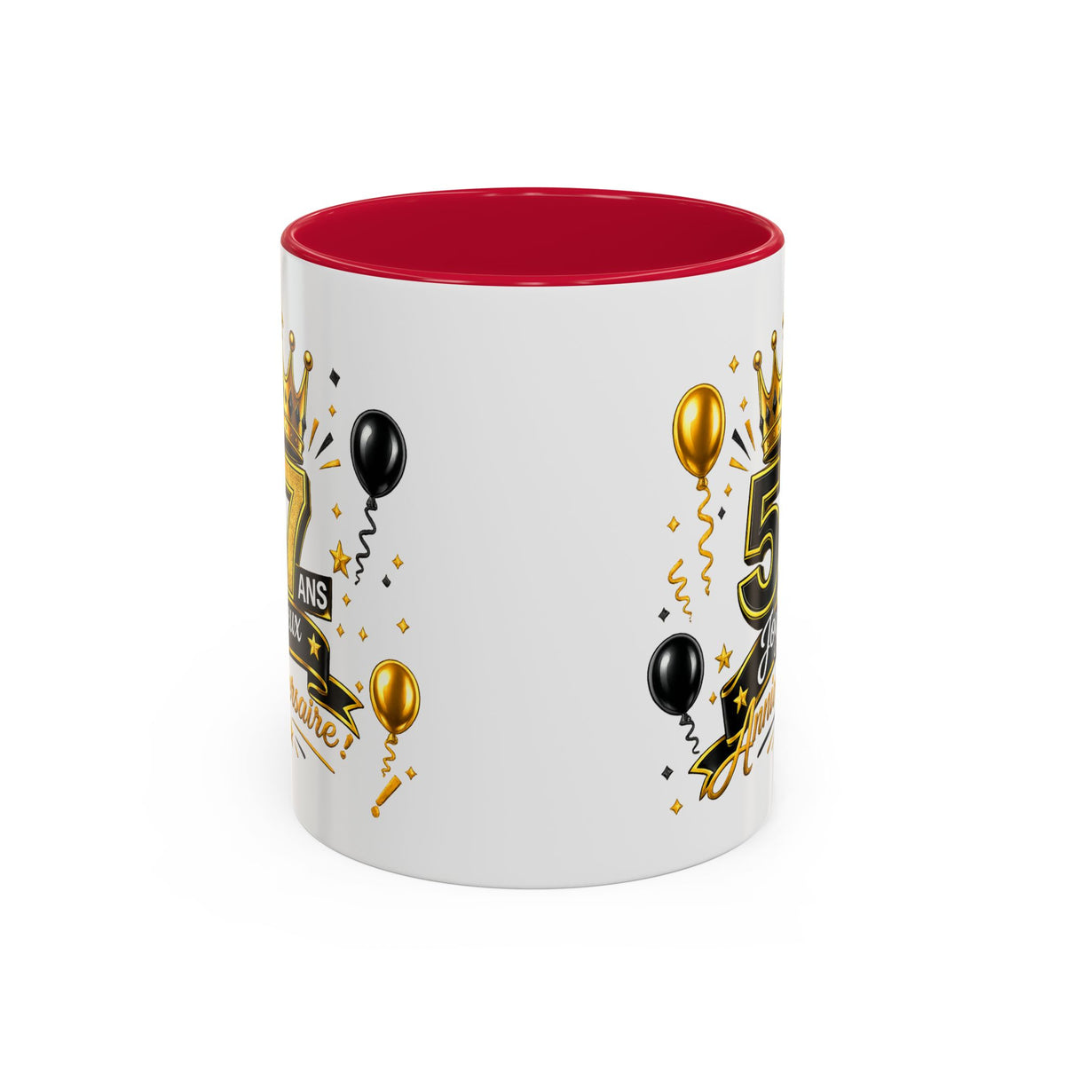 Mug Joyeux 57 Ans – Tasse Anniversaire 57 Ans – Cadeau Original pour Femme Homme – Idée Cadeau 57e Anniversaire