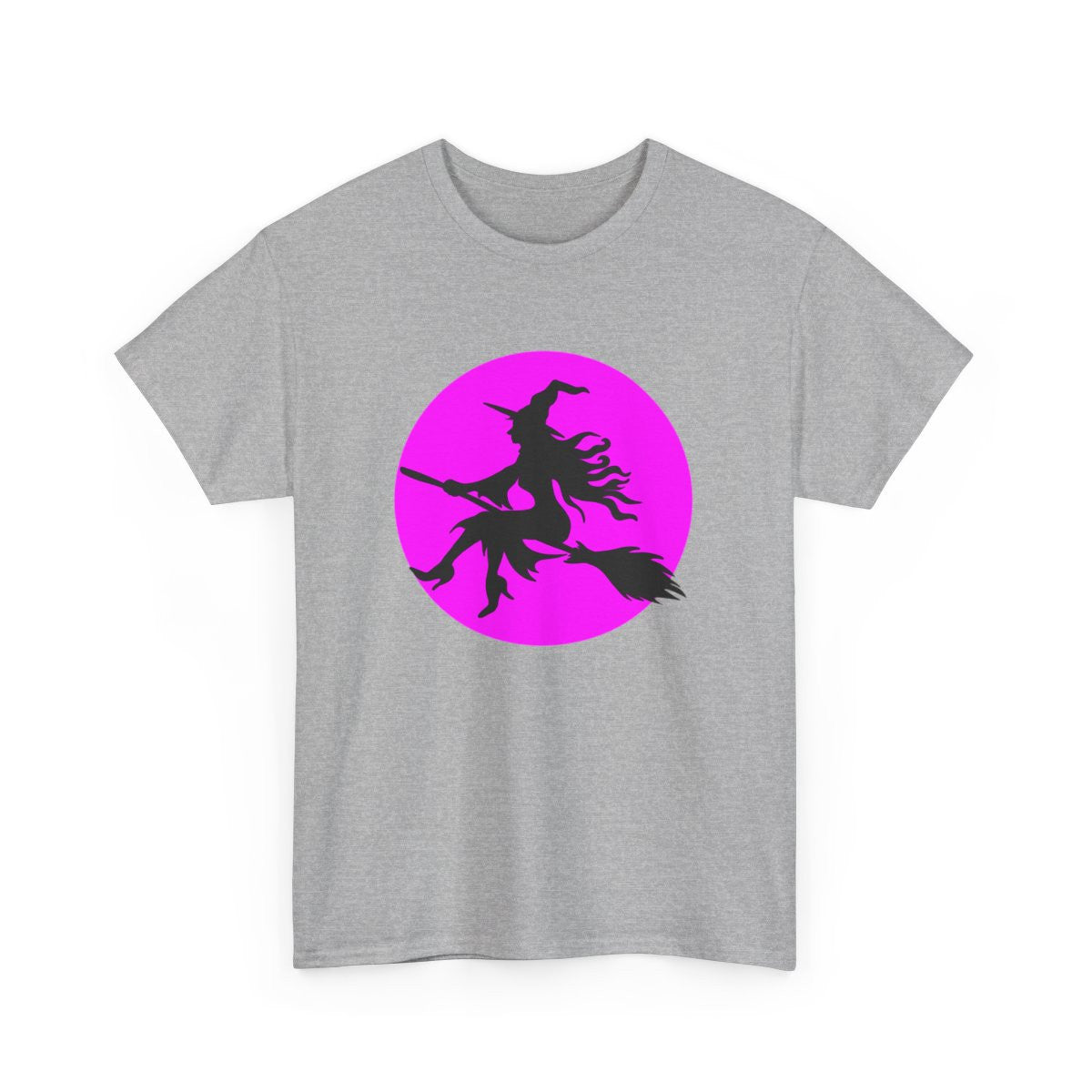 T-shirt Halloween Femme – Design Sorcière sur Balai