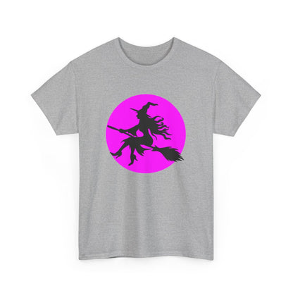T-shirt Halloween Femme – Design Sorcière sur Balai
