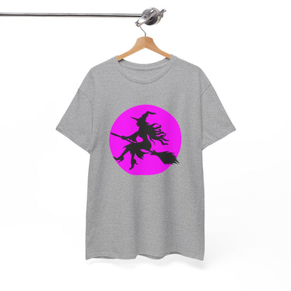 T-shirt Halloween Femme – Design Sorcière sur Balai