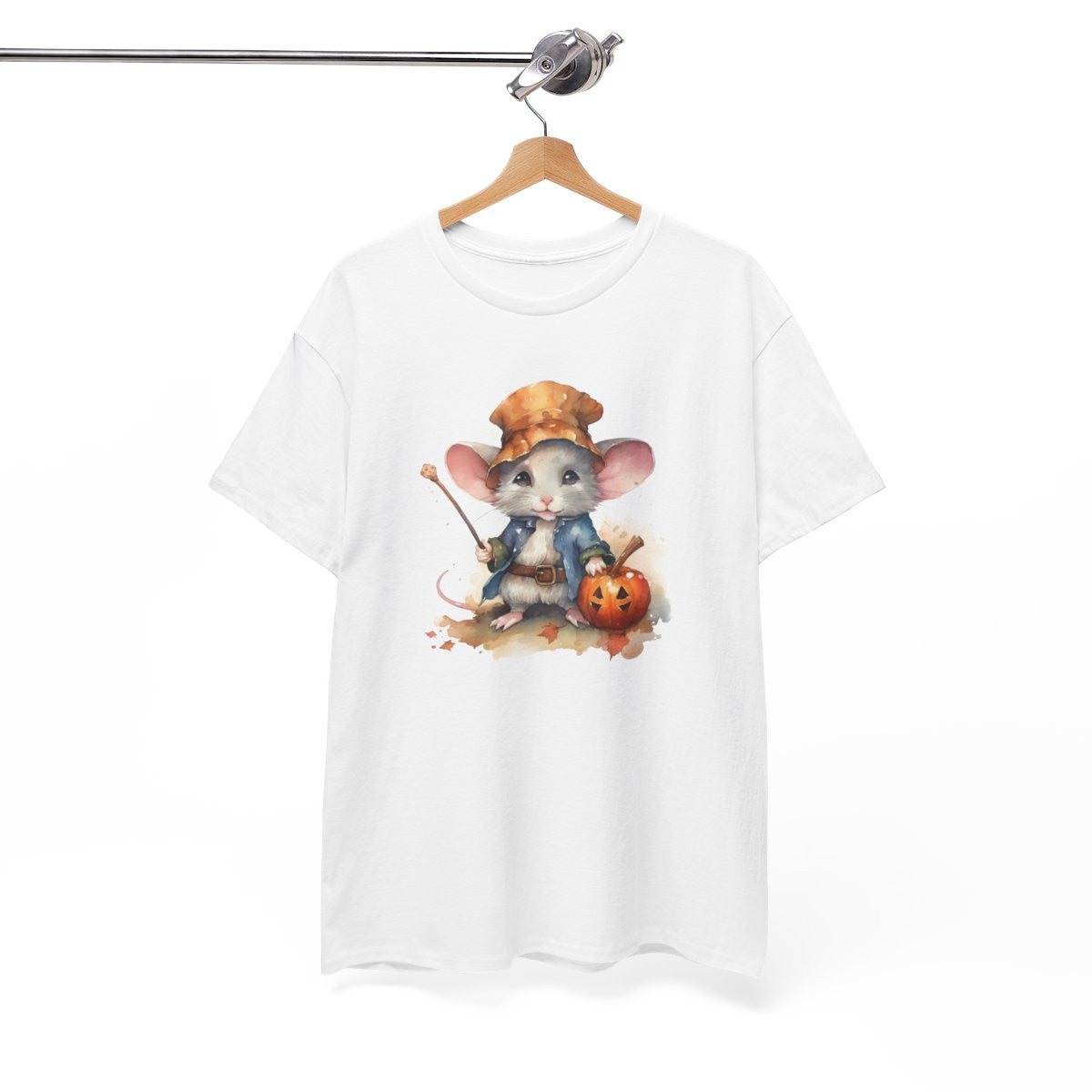 T-shirt Halloween  Souris Sorcière – Pour Homme et Femme