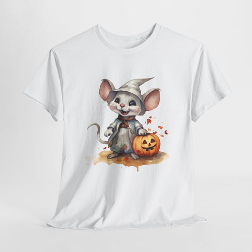 T-shirt Halloween avec Souris Sorcière – Pour Homme et Femme