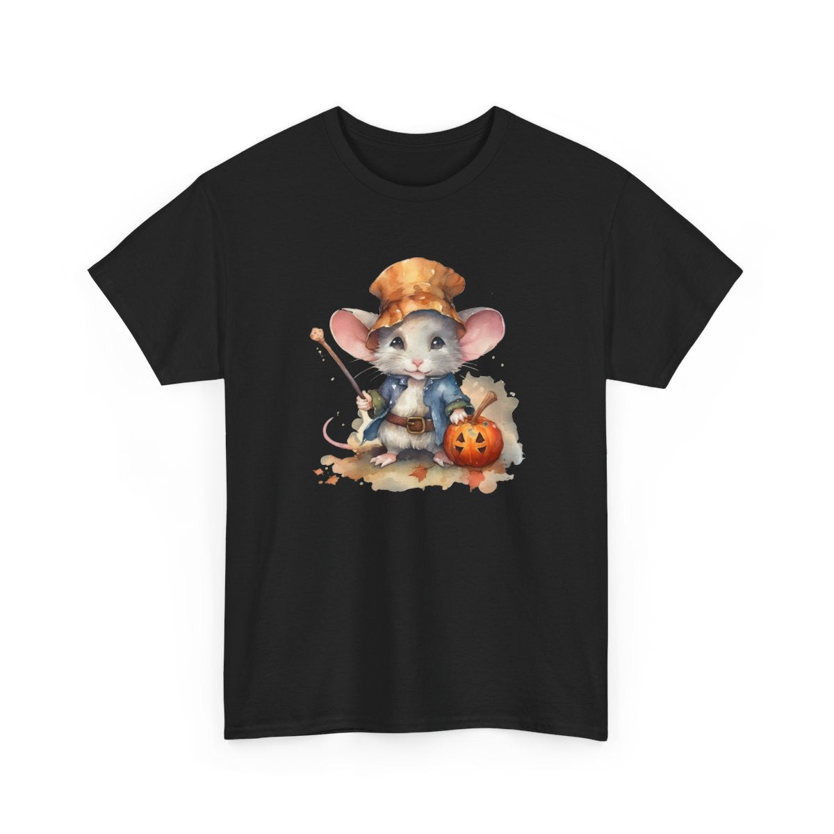 T-shirt Halloween  Souris Sorcière – Pour Homme et Femme