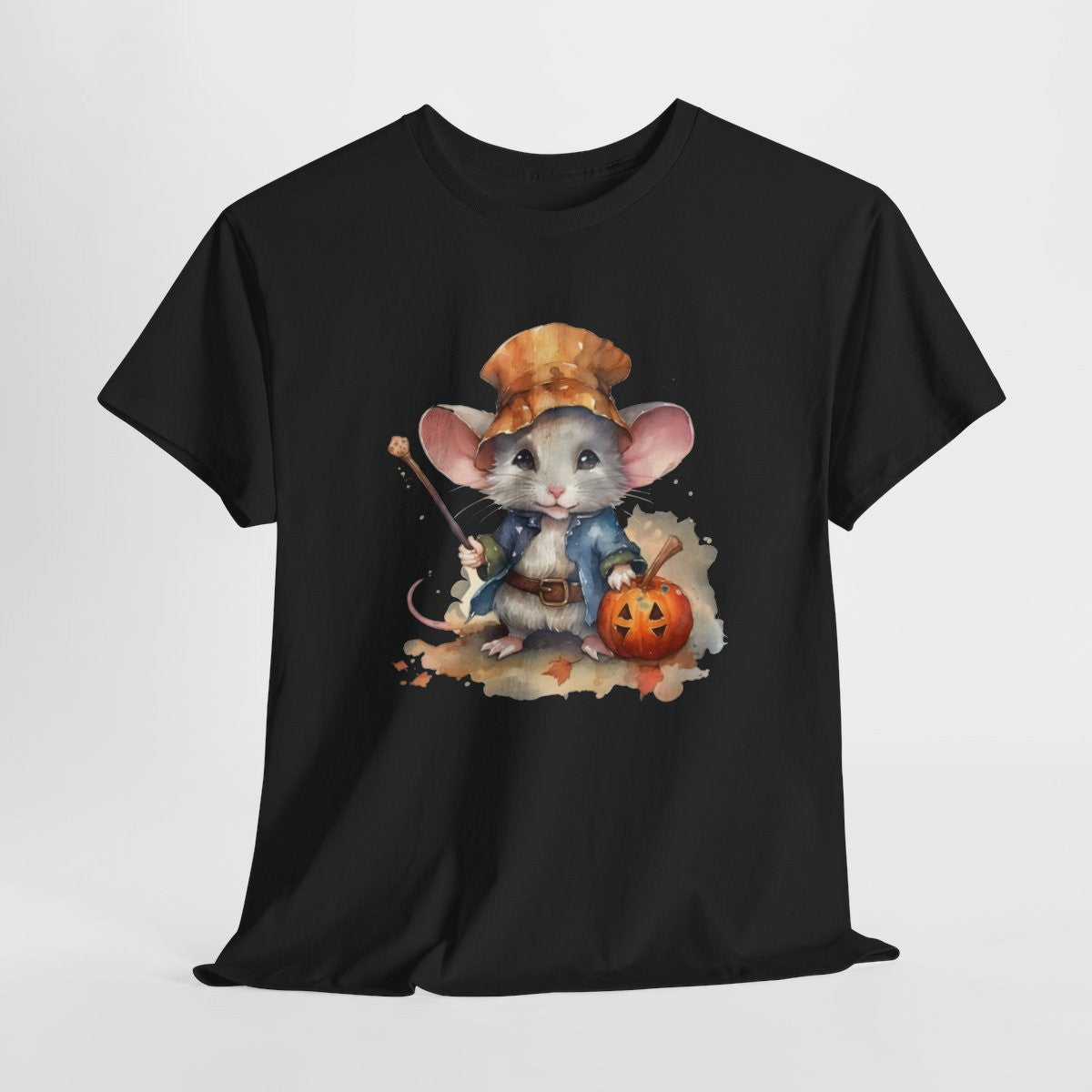 T-shirt Halloween  Souris Sorcière – Pour Homme et Femme