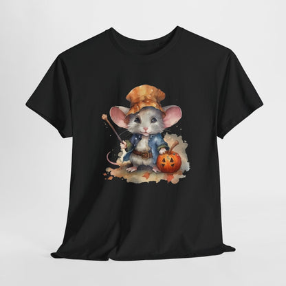 T-shirt Halloween  Souris Sorcière – Pour Homme et Femme