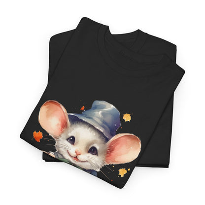 Tee shirt Halloween avec Souris Sorcière – Pour Homme et Femme T shirt