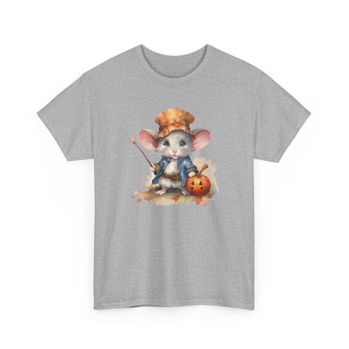 T-shirt Halloween  Souris Sorcière – Pour Homme et Femme
