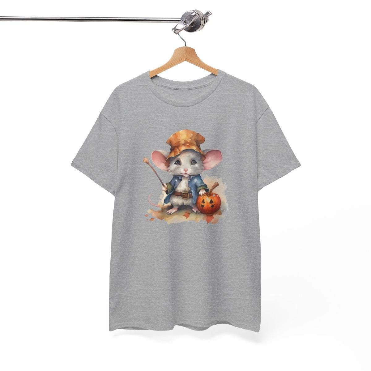 T-shirt Halloween  Souris Sorcière – Pour Homme et Femme