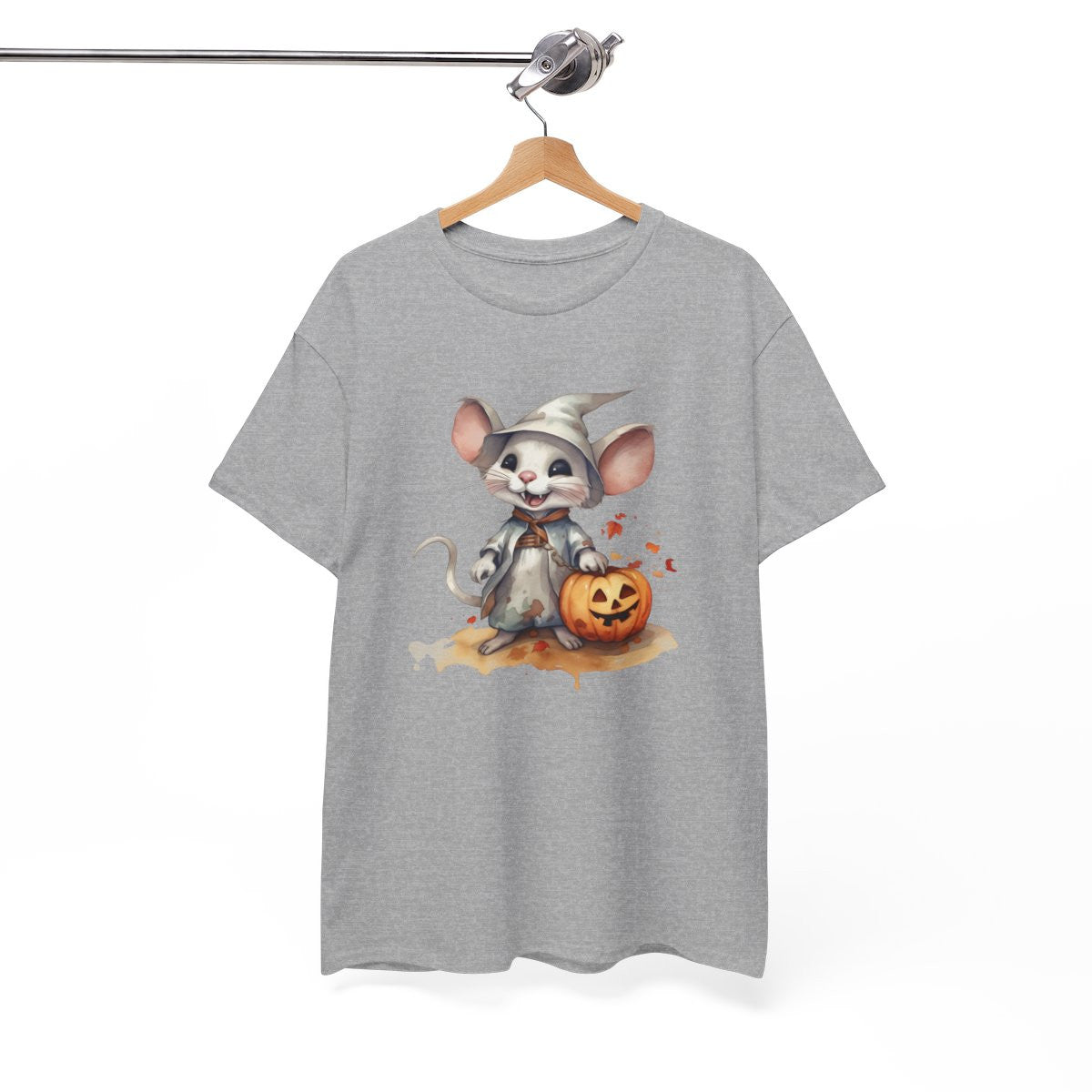 T-shirt Halloween avec Souris Sorcière – Pour Homme et Femme