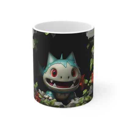 Mug  Requin - Mug Fun Thème Requin - Cadeau Parfait pour les Amoureux des Requins