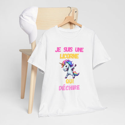 T shirt Femme Je Suis une Licorne Qui Déchire – Licorne qui Dab
