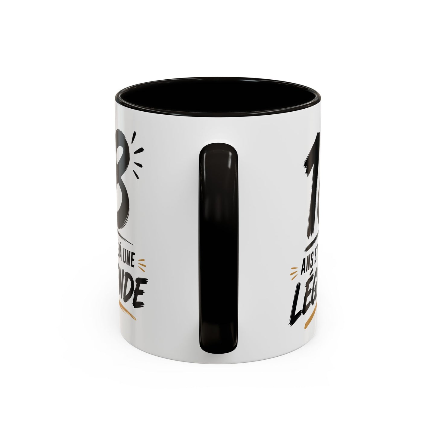 Tasse 18 Ans et Déjà une Légende – Mug Anniversaire  Homme Femme – Cadeau Original  325 ml
