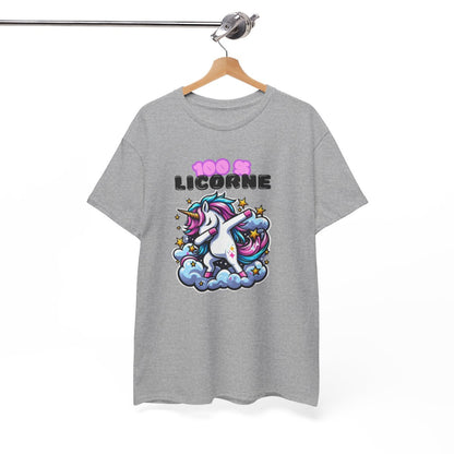 T shirt Femme 100% Licorne – Licorne qui Dab sur un Nuage
