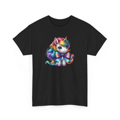 T-shirt Femme Licorne avec Ruban – Design Féminin et Magique