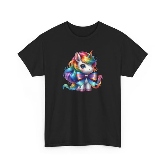 T-shirt Femme Licorne avec Ruban – Design Féminin et Magique