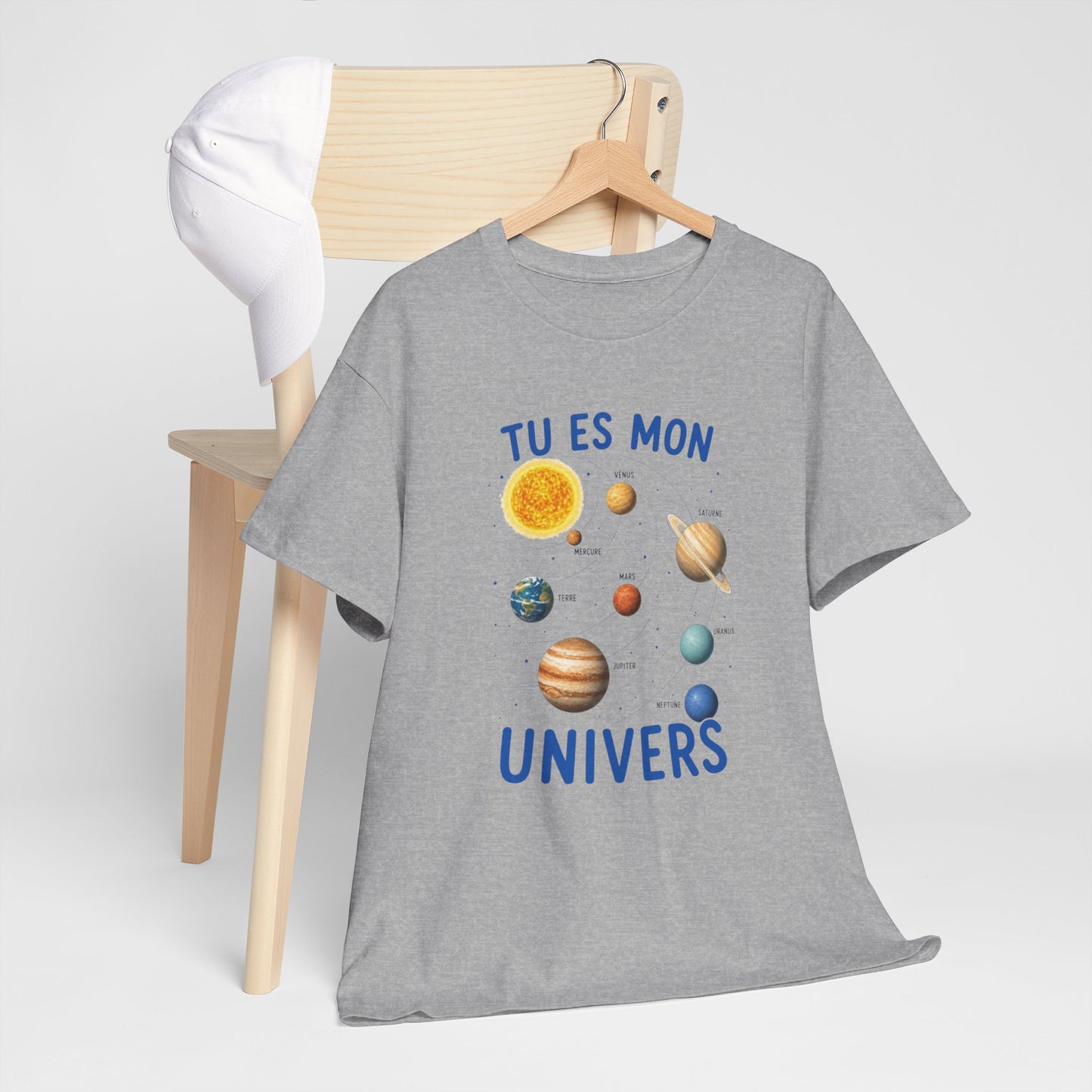 T-Shirt Astronomie Humour – Tu Es Mon Univers – Tee Shirt Couple Amour Homme Femme