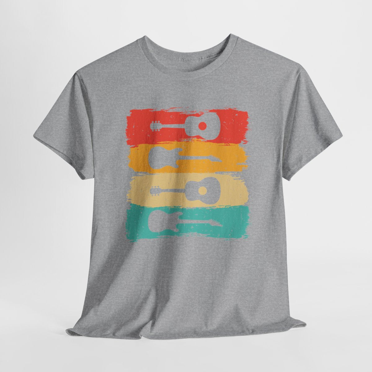 T-shirt Design Guitare – Passion Musicale pour Homme et Femme