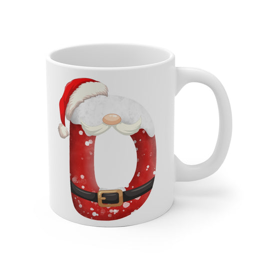 Mug de Noël avec Initiale "D" pour enfant et adulte