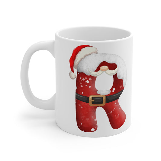 Mug de Noël avec Initiale "R" pour enfant et adulte