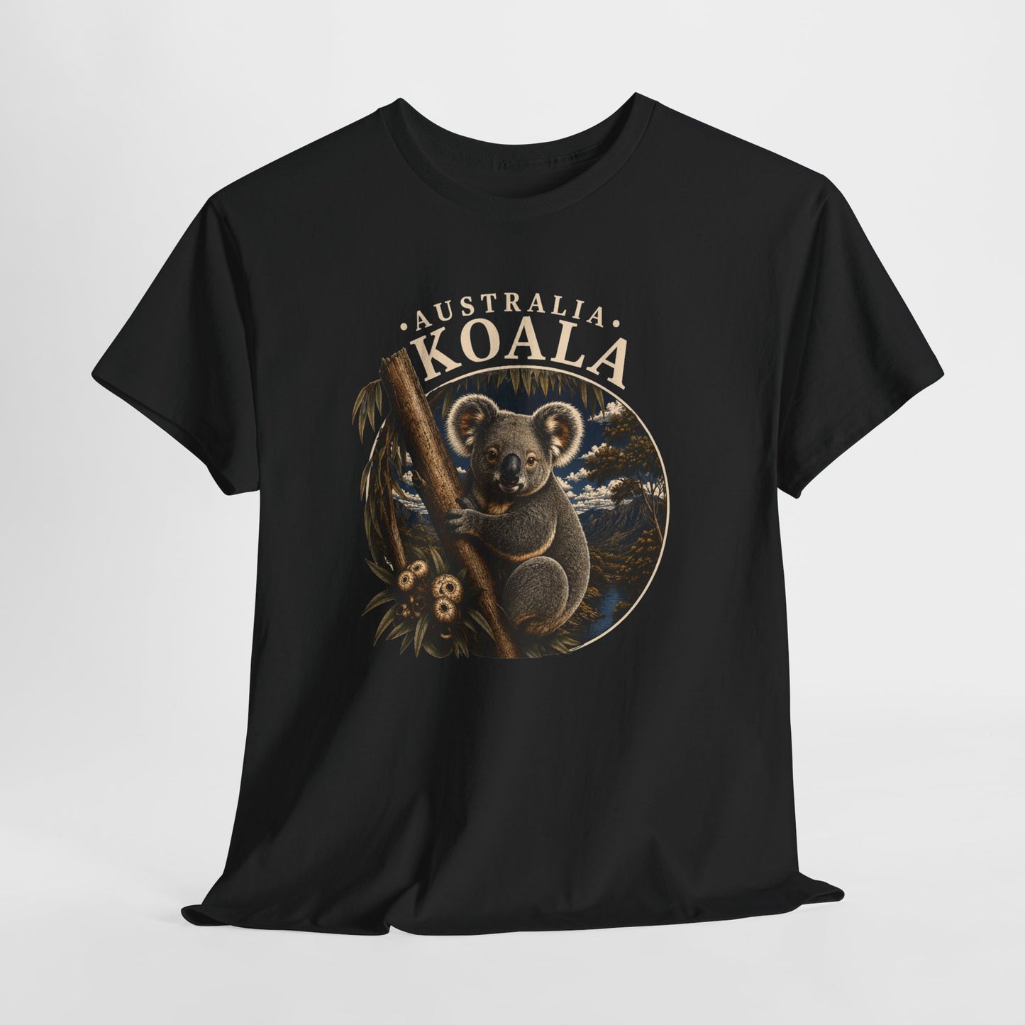 Tee Shirt Homme et Femme Koala Australie Animal Sauvage Nature Forêt Australienne Voyage Cadeau Passionné Animaux