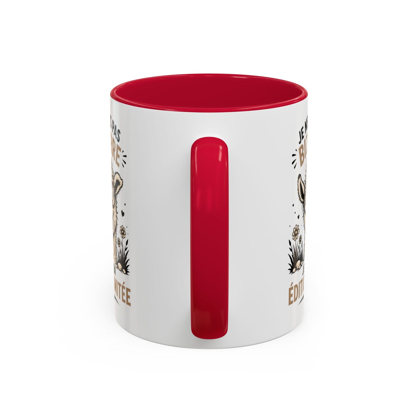 Tasse Humour Homme et Femme – Mug Drôle Lama Alpaga Animal Bizarre – Cadeau Original Amusant Anniversaire 325 ml