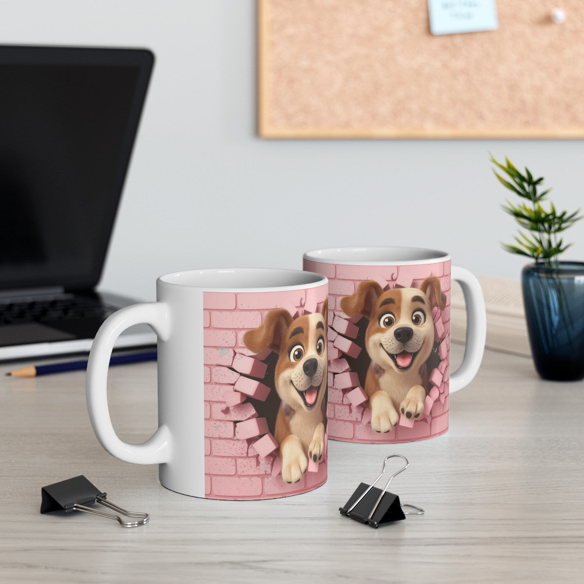 Mug Chien Amusant - Cadeau Original Animaux Enfant & Adulte