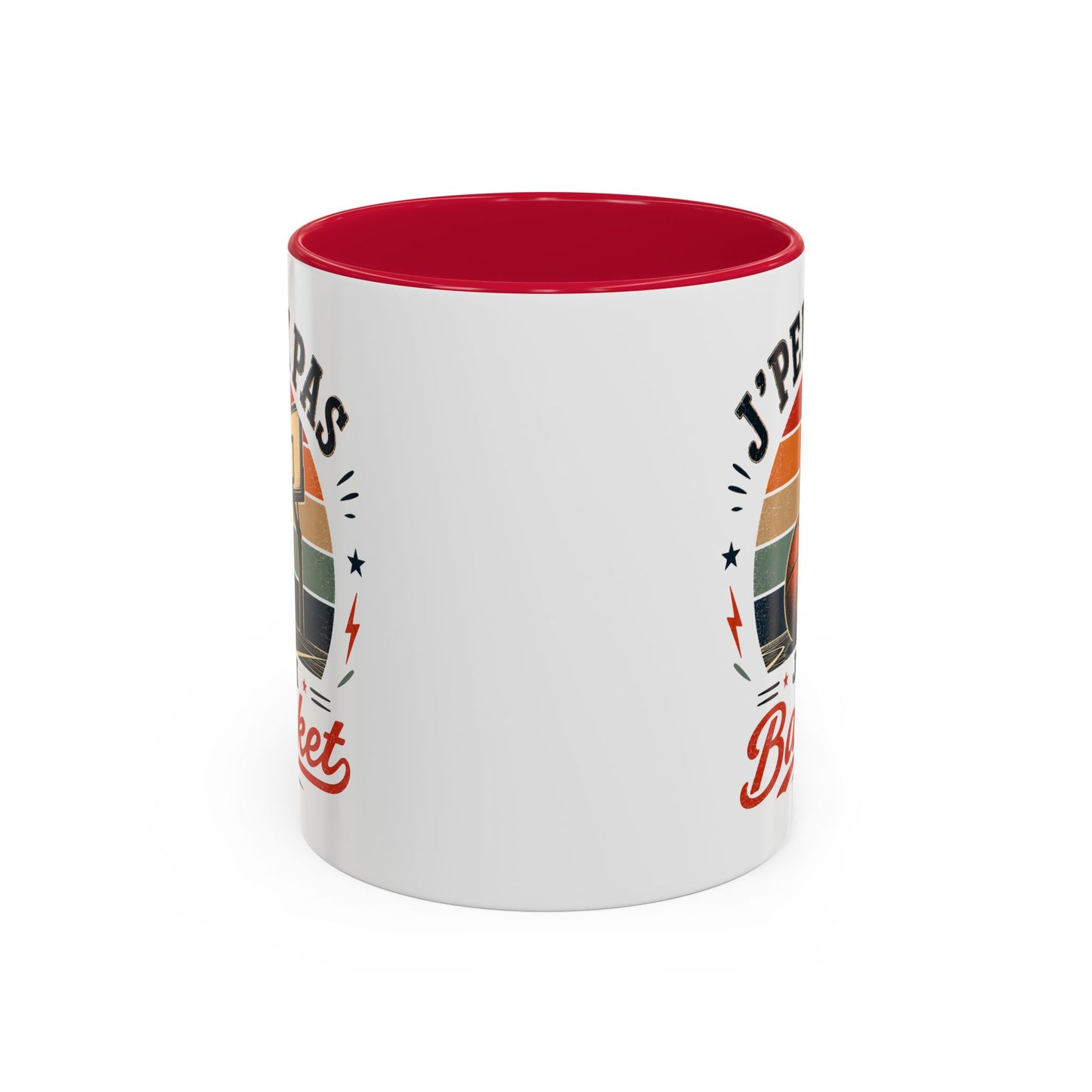 Tasse J’Peux Pas J’Ai Basket – Mug Basketball Vintage Humoristique – Cadeau Basketteur Homme Femme 325ml