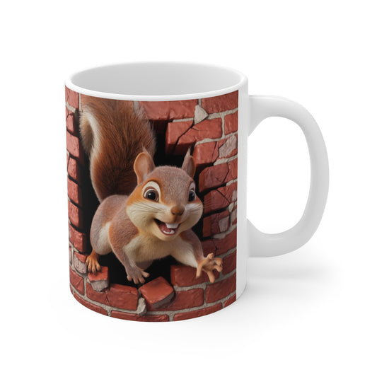 Mug Écureuil Rigolo - Cadeau Fun et Adorable pour Tous