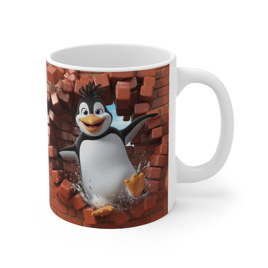 Mug Pingouin Fun - Éclatez de bonne humeur à chaque café !