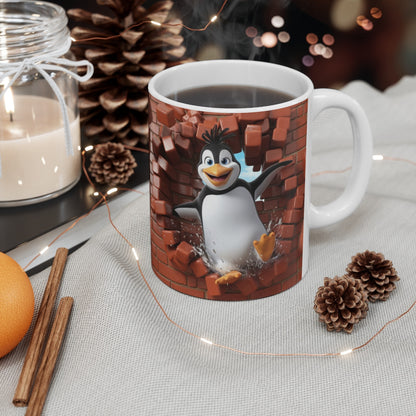 Mug Pingouin Fun - Éclatez de bonne humeur à chaque café !