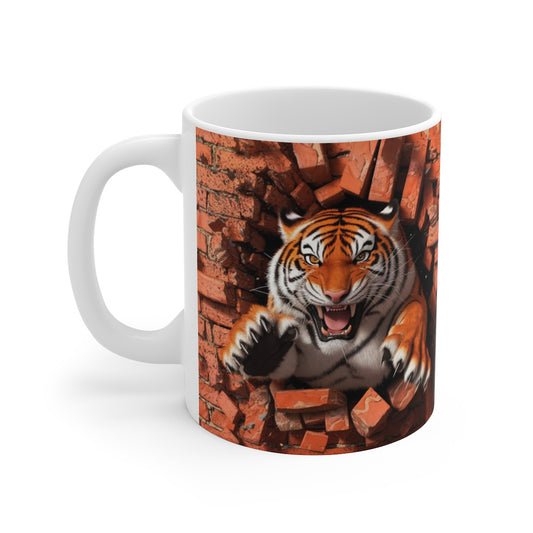 Mug Tigre Rugissant - Puissance et Férocité dans Votre Tasse !