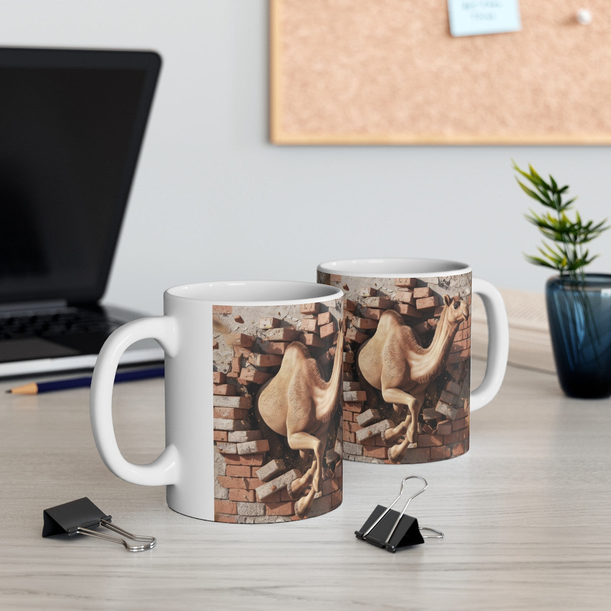 Mug Chameau Rigolo - Tasse Fun et Originale pour Enfant et Adulte