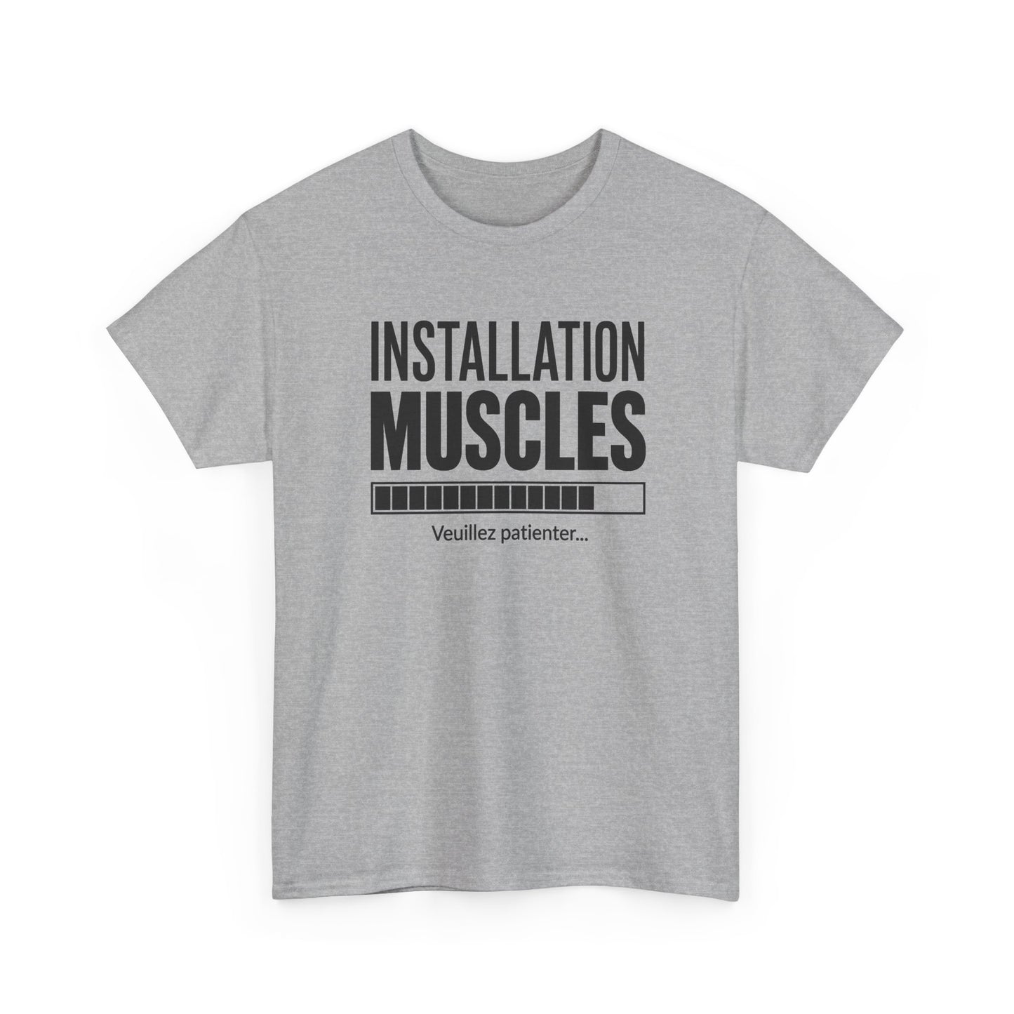 T-Shirt Musculation Homme et Femme – Fitness Bodybuilding Entraînement Sport – Cadeau Passionné de Salle de Sport