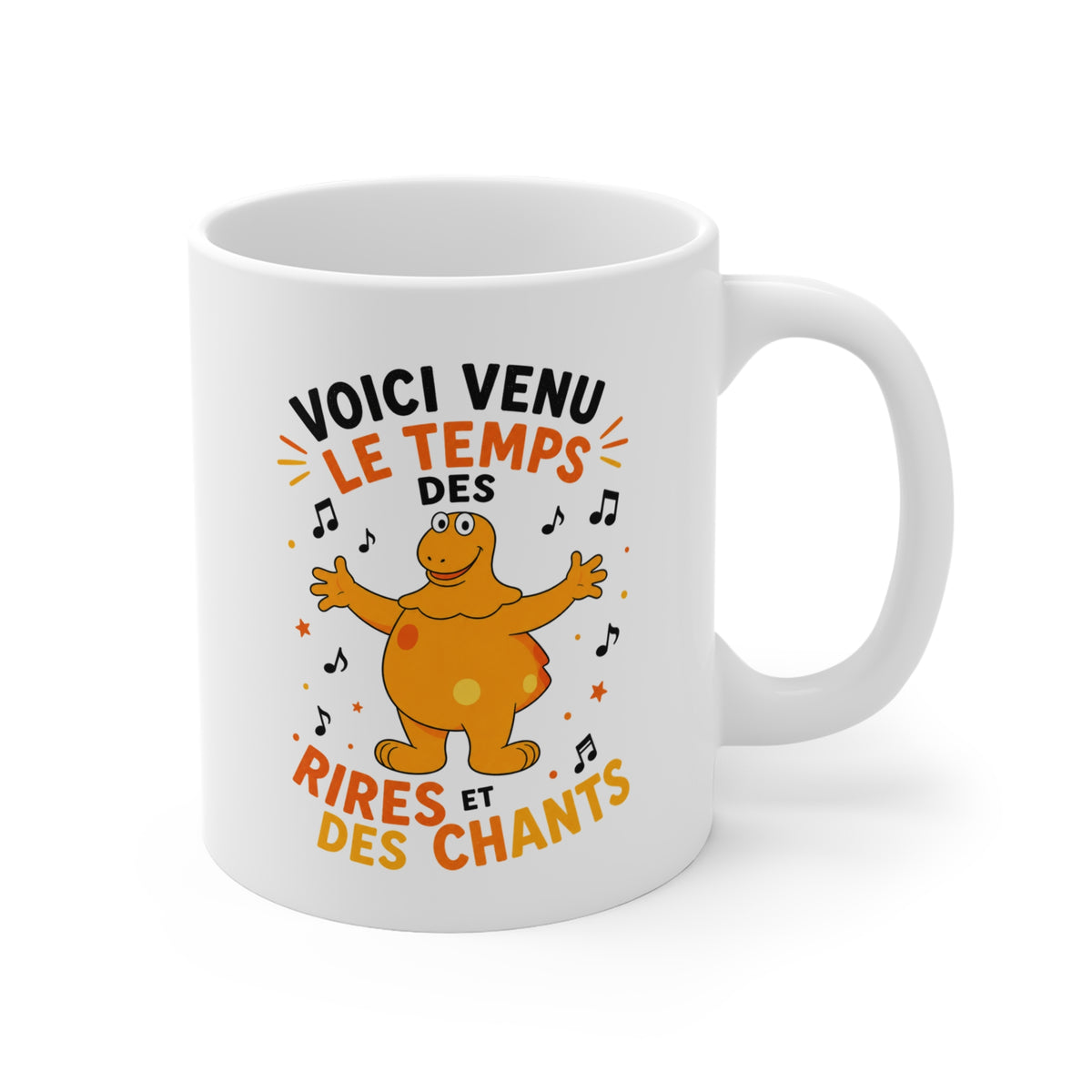 Mug Casimir – Tasse Humour Nostalgie Années 70 80 – Personnage Orange Rétro – Idée Cadeau Originale Fan Souvenirs Enfance