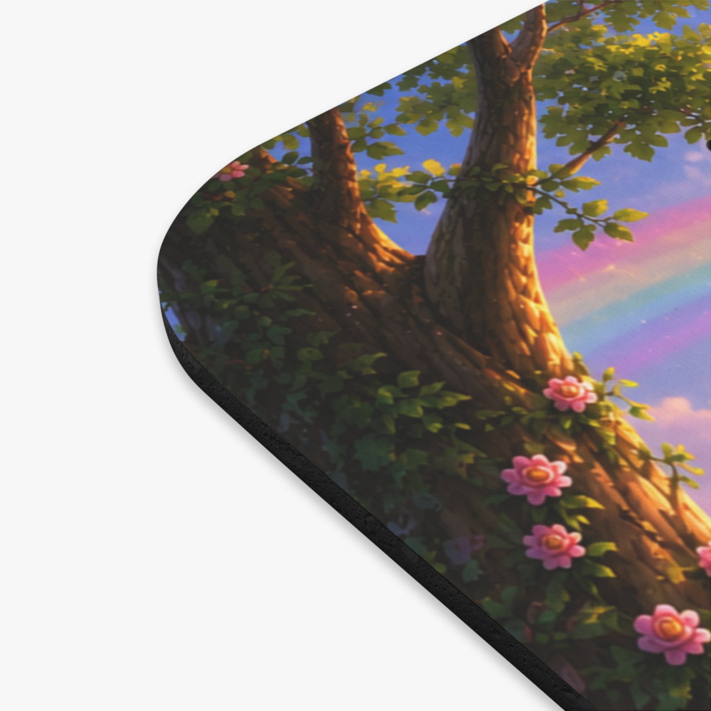 Tapis de Souris 22x18cm  Pet Licorne Paillette Arc-en-Ciel – Design Humour Fantaisie – Accessoire Bureau Gaming – Cadeau Licorne Femme Fille Ado Enfant