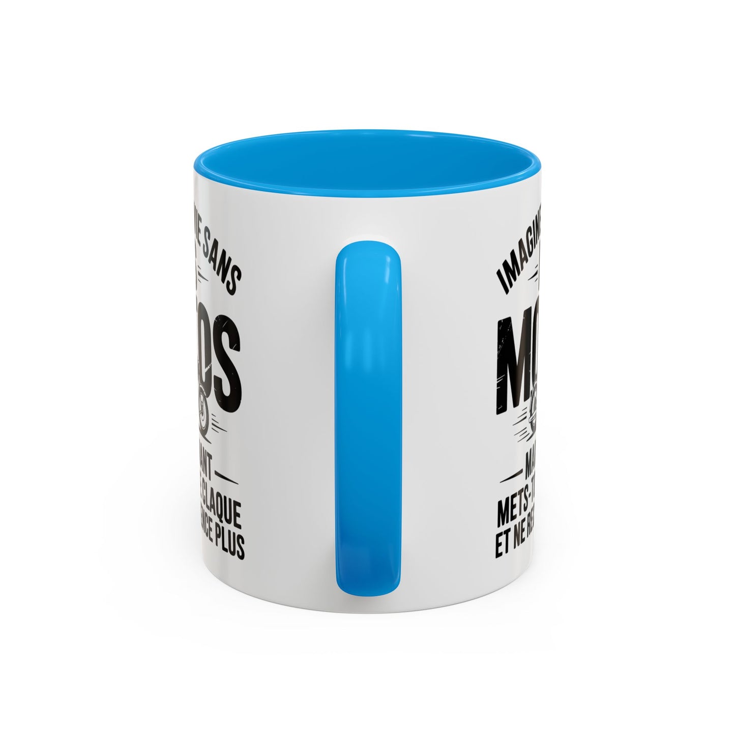 Mug Moto Vintage Humoristique – Tasse Biker Rétro Citation Motard – Cadeau Passion Moto